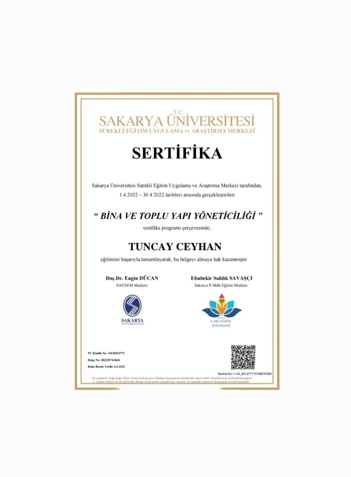 Sertifika